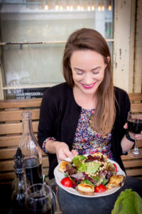 Wine with every meal in Paris.