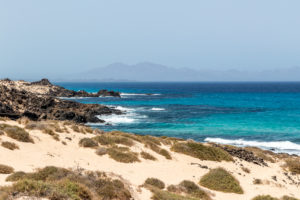 The beaches of Fuerteventura, Spain