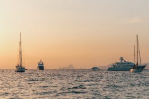 A boat trip to Formentera, Spain