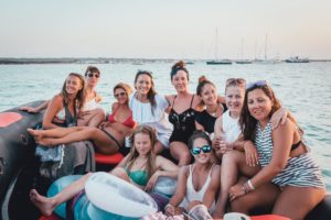 A boat trip to Formentera, Spain