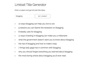 Blog post checklist: A Catchy As Fuck Title (that's not clickbait)