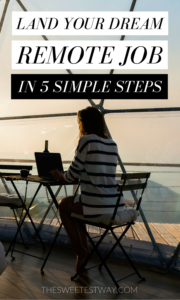 How to Land Your DREAM Remote Job in 5 Simple Steps!