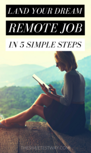 How to Land Your DREAM Remote Job in 5 Simple Steps!