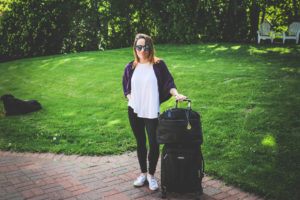 Encircled Multiway Clothing: How to style the Chrysalis Cardi for a long travel day