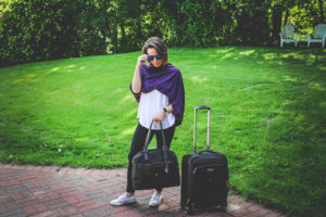 Encircled Multiway Clothing: How to style the Chrysalis Cardi for a long travel day