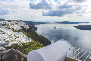 Blue Dolphins Apartments, Santorini, Greece