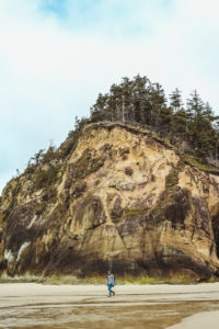 Hug Point near Cannon Beach Oregon