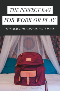 Machir Casual Backpack: The Perfect Bag for Work or Play