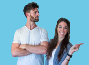 Alex and Lauren, creators of the Pinterest Traffic Avalanche course