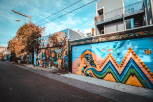 Balmy Alley, San Francisco, California