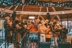 Listen to live musical performances during winter in Leavenworth, Washington