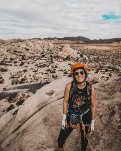 Rock climbing in Joshua Tree National Park with The Mountain Bureau LLC