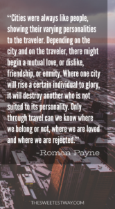 Travel quote by Roman Payne