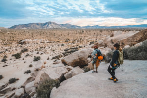 A rock climbing and yoga retreat in Joshua Tree National Park