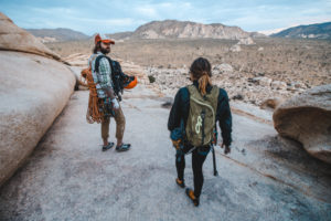 A rock climbing and yoga retreat in Joshua Tree National Park